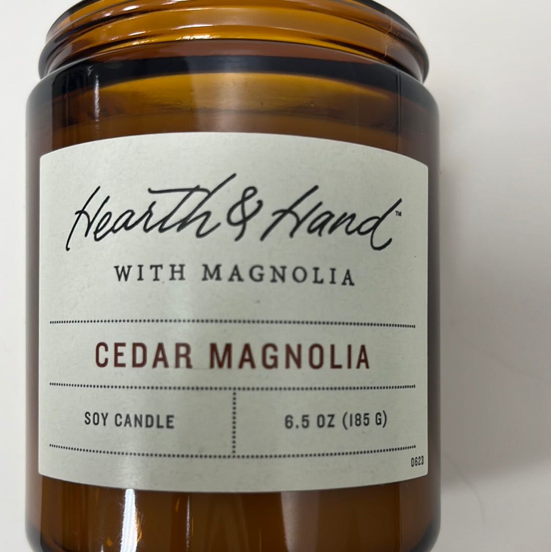 Hearth and hand with Magnolia selling candle