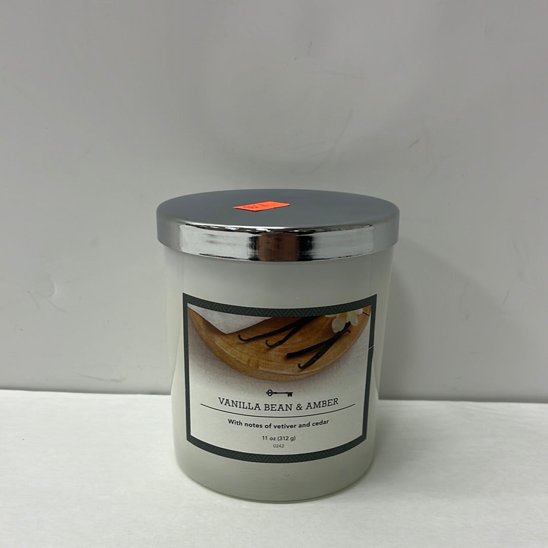 Vanilla Bean & Amber Candle